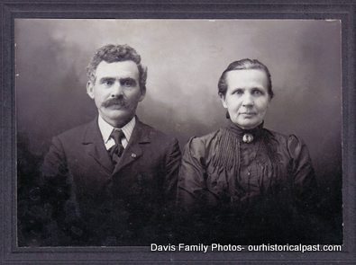 James B Davis and Sarah Fox Davis