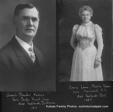 Joseph Charles Kubias and Annie Laurie Moulton
