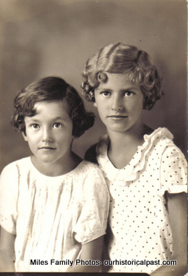 Patricia and Jeanne Miles 